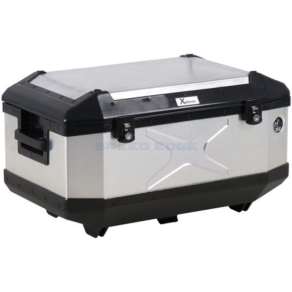 在庫あり ヘプコ&ベッカー 610225 00 00 トップケース エクスプローラー 60 シルバー拍卖