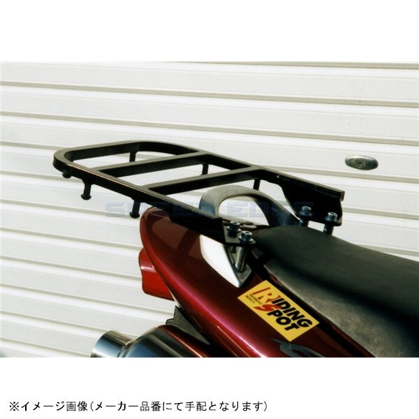 在庫あり RIDINGSPOT ライディングスポット リアキャリア/ブラック ホーネット250/600/S-07拍卖
