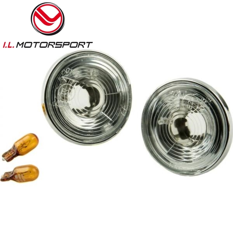 在庫あり I.L.モータースポーツ アイエルモータースポーツ NAB-1552 サイドウインカーセット クリア クロームリング NA/NB/NCロードスター拍卖