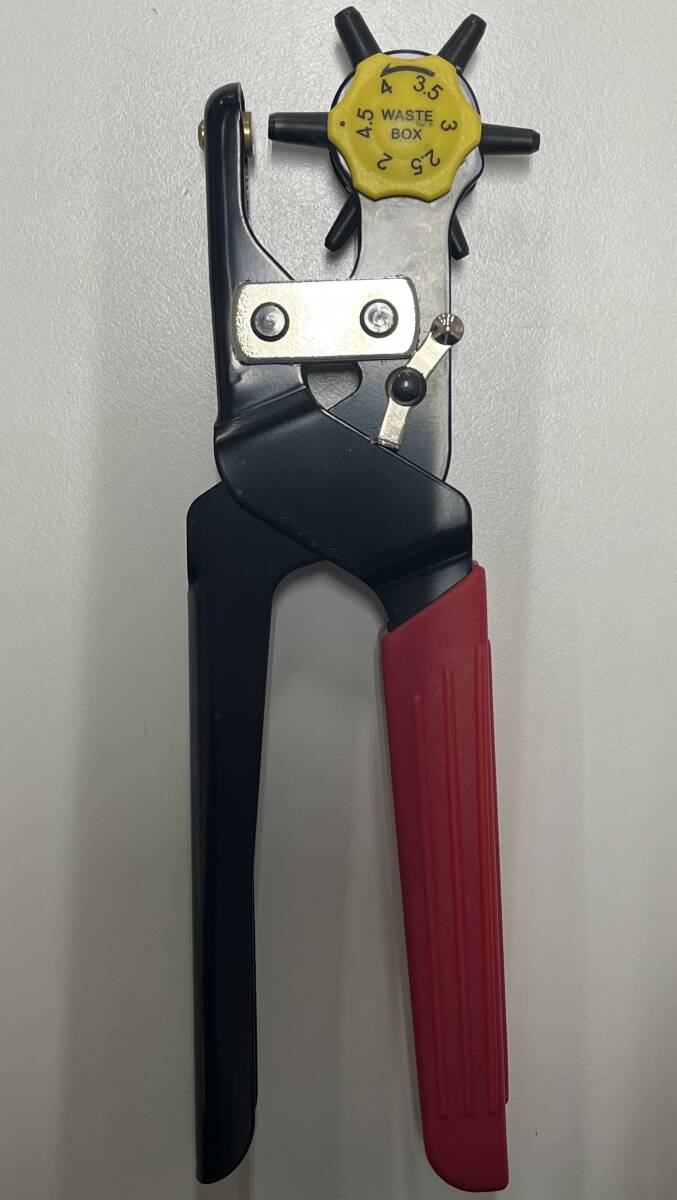 WASTE BOX PATENTED 穴あけパンチ 回転式 6段階 DIY用品 工具 動作品 現状品 傷多少有 レターパックプラス発送 F2862-2拍卖