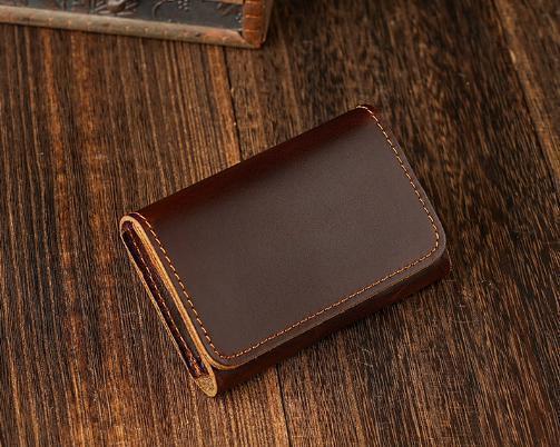 本革 名刺入れ ワイン シンプル 大容量 おしゃれ カードケース拍卖