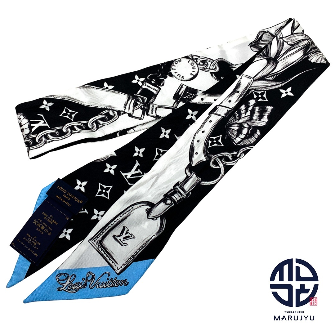 LOUIS VUITTON ルイヴィトン バンドーBB・ブルーミング モノグラム M96659 ノワール 黒 ブラック スカーフ ブランド ファッション 小物拍卖