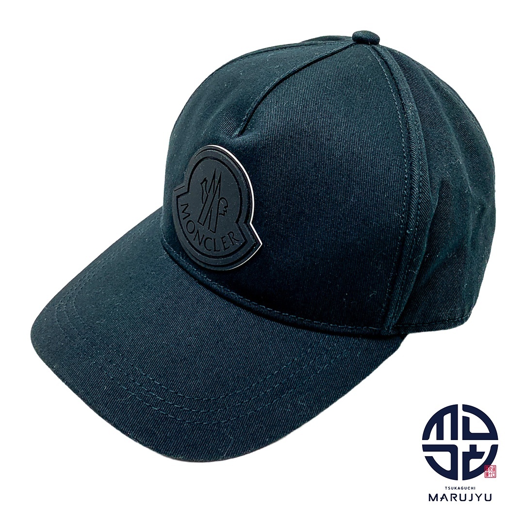 MONCLER モンクレール ベースボールキャップ BERRETTO BASEBALL 帽子 ブラック 黒 ブランド ファッション 小物拍卖