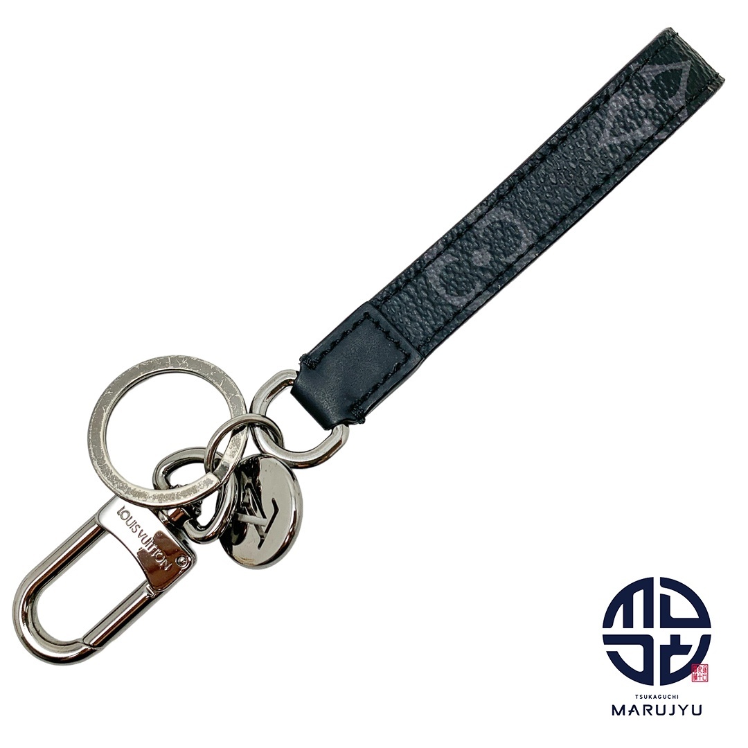 LOUIS VUITTON ルイヴィトン モノグラム・エクリプス キーホルダー・ドラゴンヌ M61950 小物 メンズ ブランド キーリング拍卖