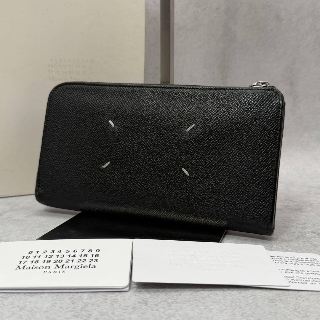 メゾンマルジェラ 長財布 L字ファスナー 4ステッチ拍卖