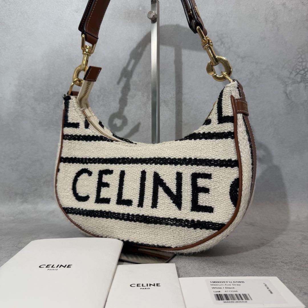 【極美品】セリーヌ アヴァ ホーボー ショルダーバッグ拍卖