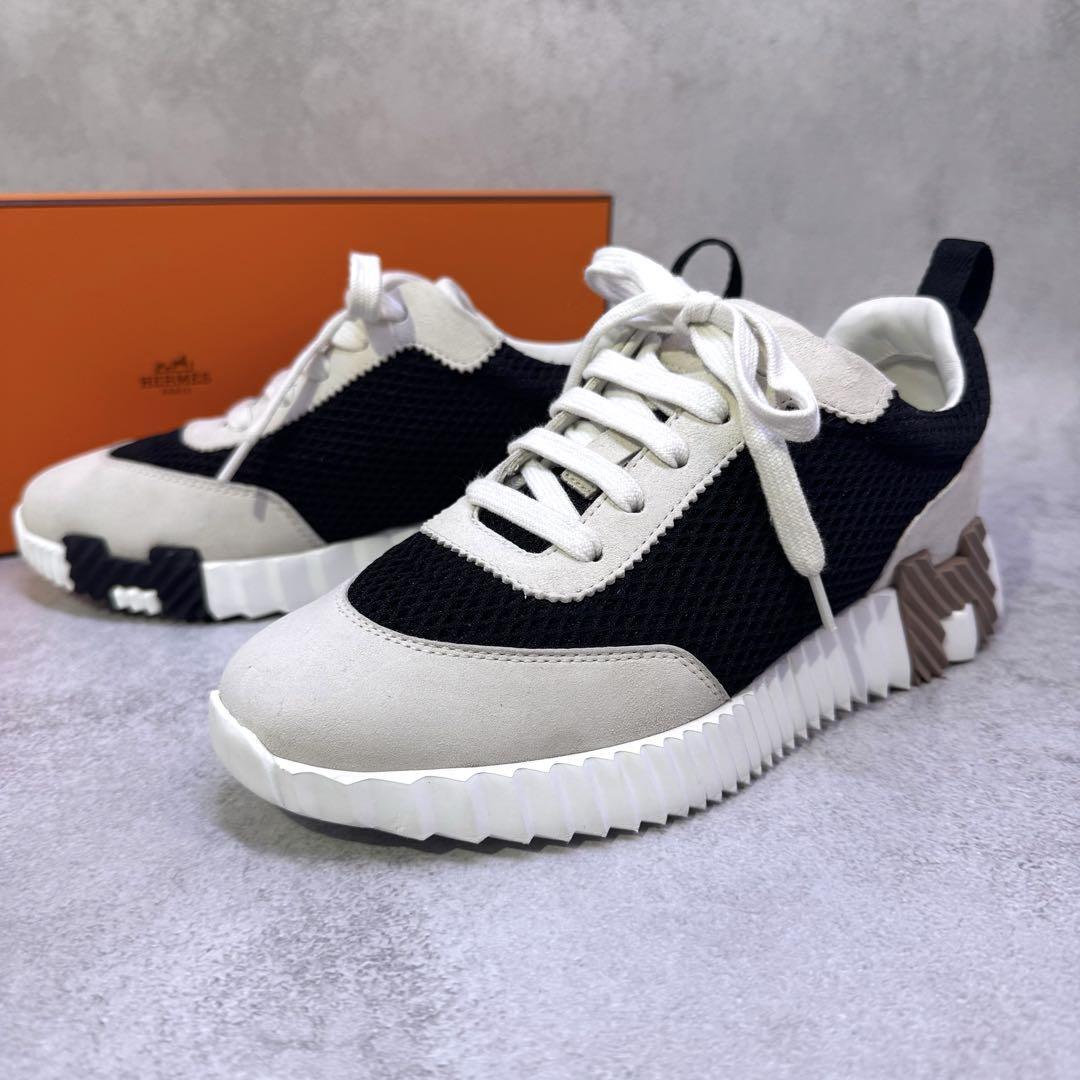 【現行品】 エルメス バウンシング スニーカー サイズ22.5㎝拍卖