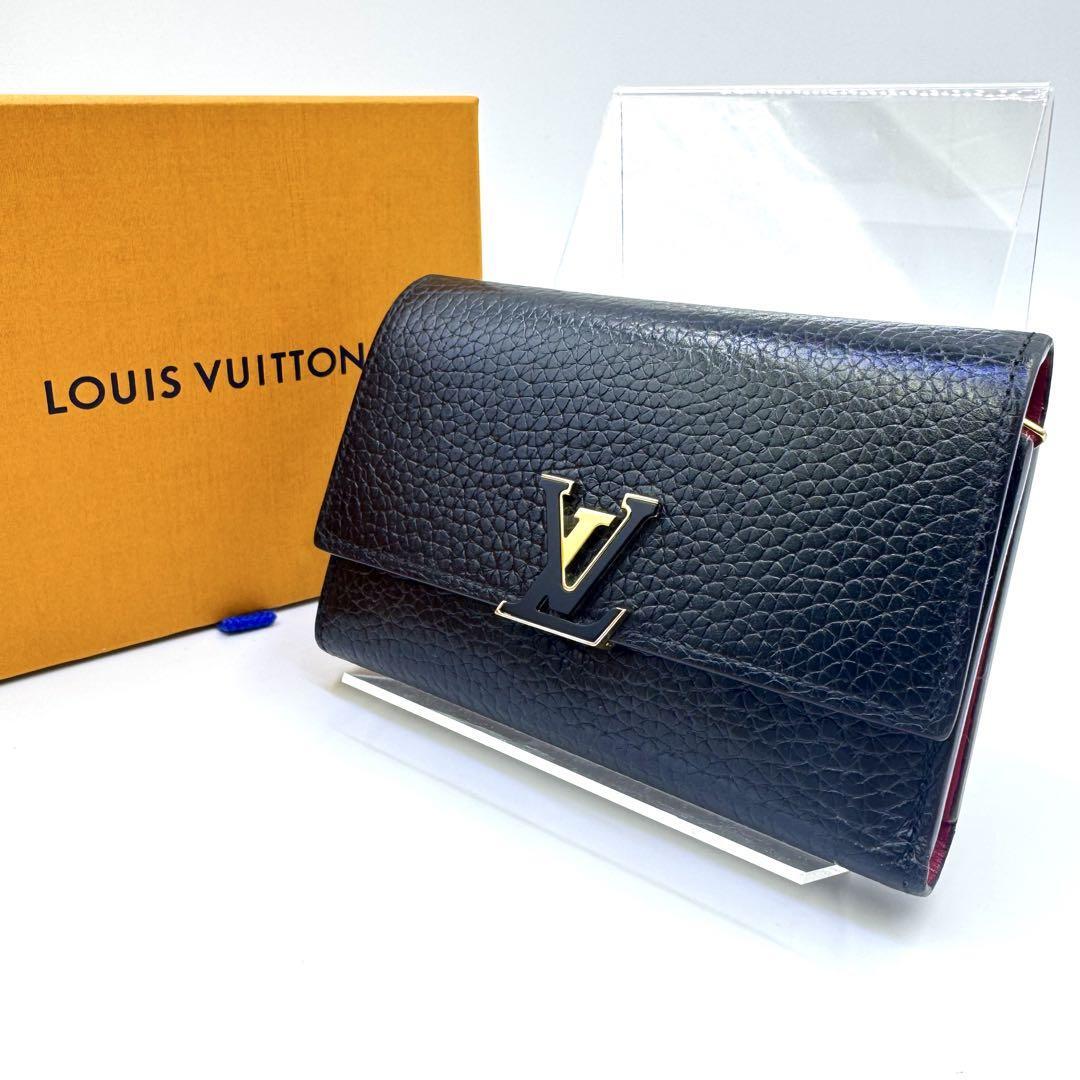 ルイヴィトン ポルトフォイユ カプシーヌコンパクト トリヨン 新型IC拍卖