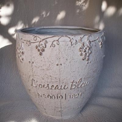 訳あり アンティーク調 グラスファイバーの鉢 1629GF ガーデン 植木鉢 陶器鉢 ガーデニング 花壇 鉢 庭 玄関拍卖