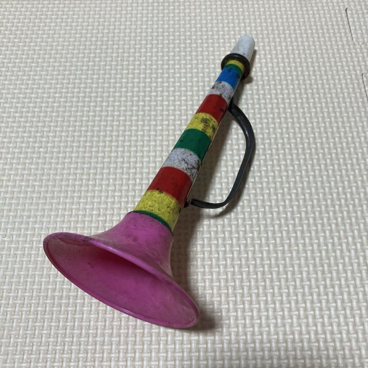 昭和 レトロ 当時物 ブリキ おもちゃ 駄玩具 ラッパ拍卖