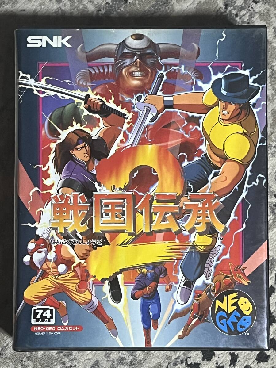 ネオジオ ロムカセット 戦国伝承2 NEO GEO ROM拍卖