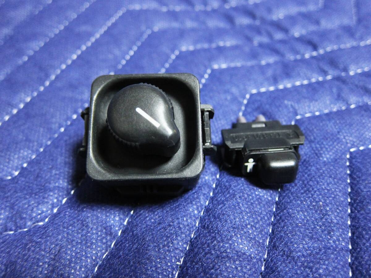 良品 ベンツ 純正 W124 ドアミラースイッチ+チャイルドロック 2個セット 1298200610 E500E320E280E220 ドアミラー スイッチ拍卖