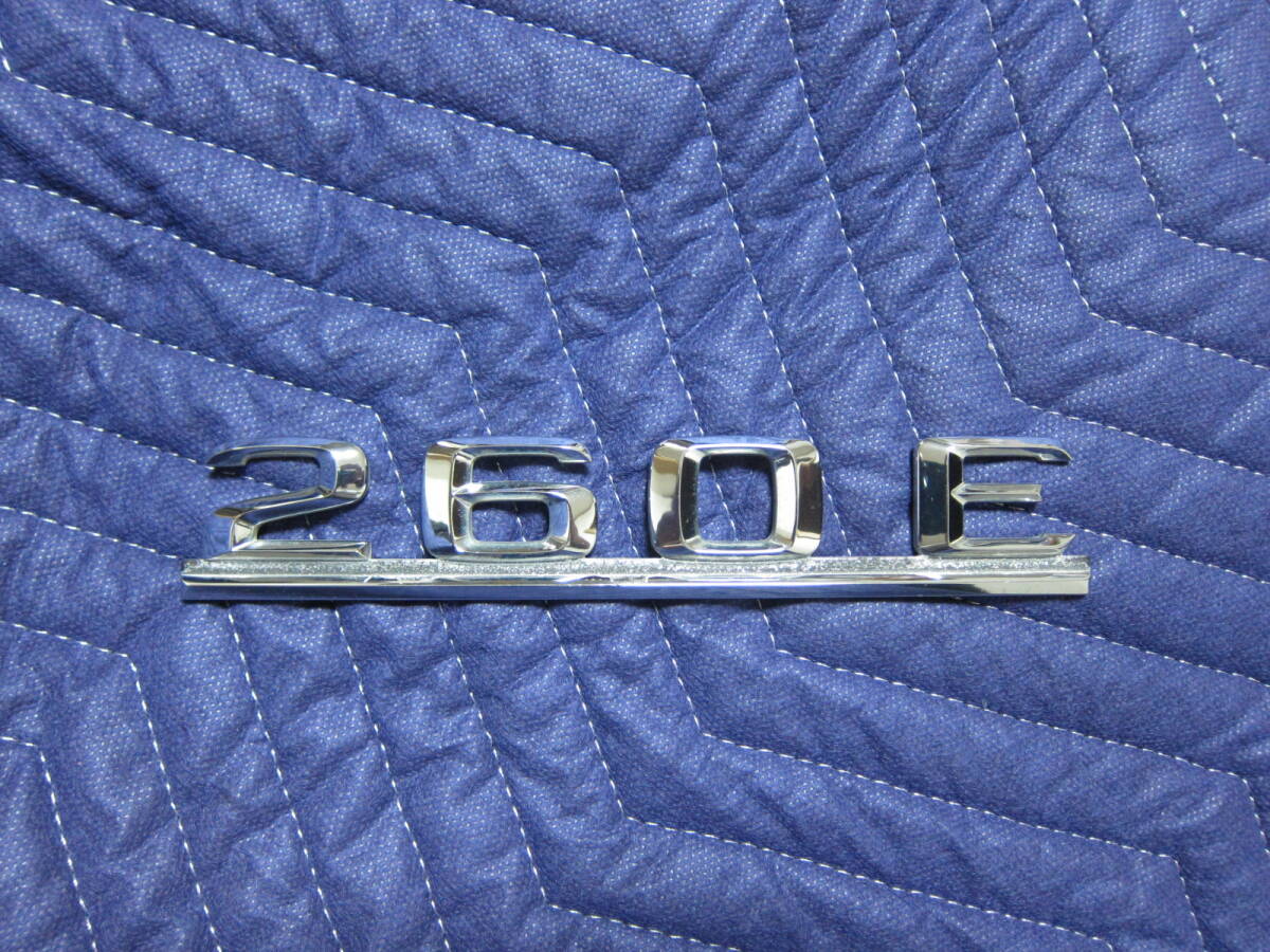 ベンツ 純正 W124 前期 260E トランク エンブレム セダン拍卖
