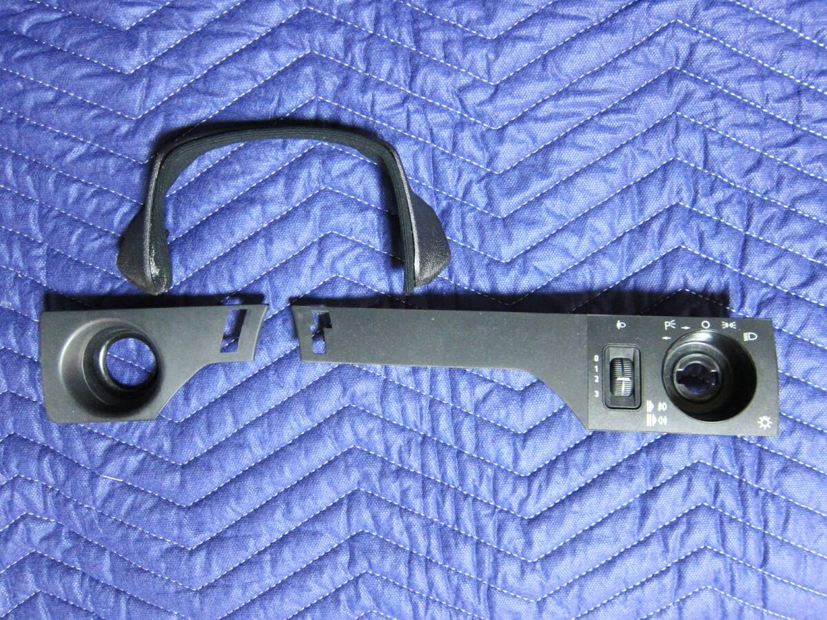 ベンツ W124 ヘッドライト 光軸調整スイッチ付 ライト アジャスト コントロール E320E280E220 爪折れ無し拍卖