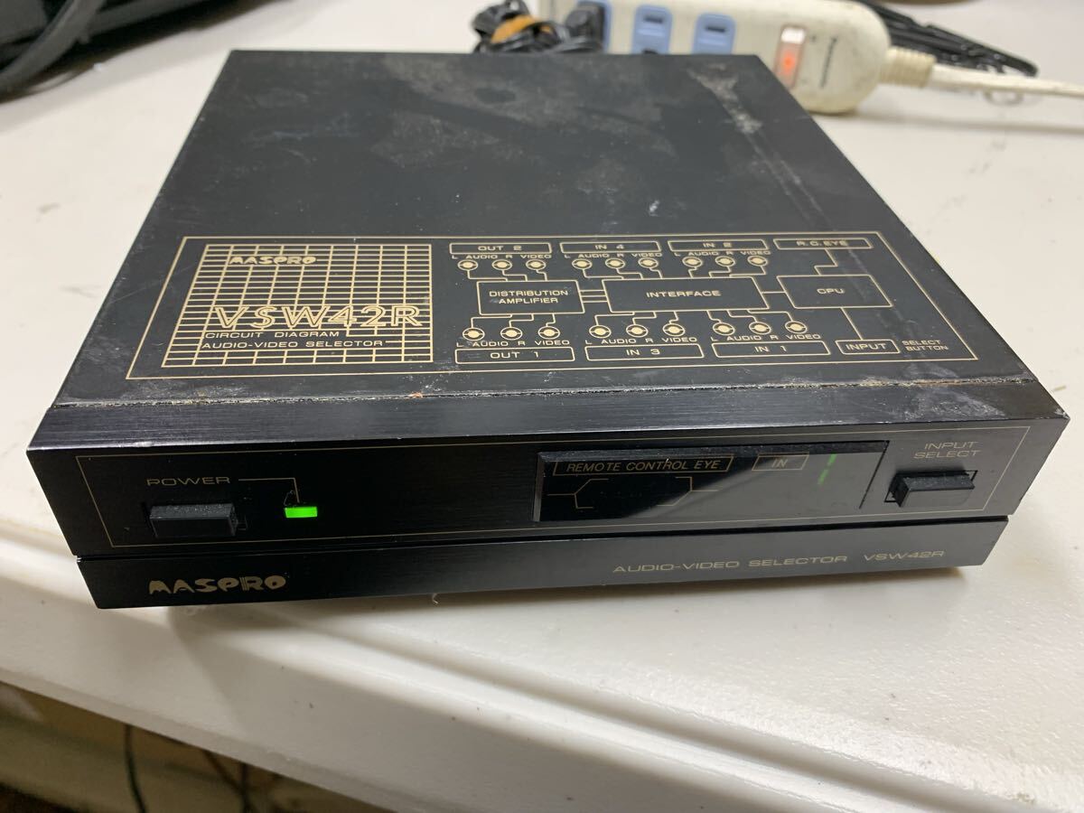 MASPRO AUDIO-VIDEO VSW42R ジャンク拍卖