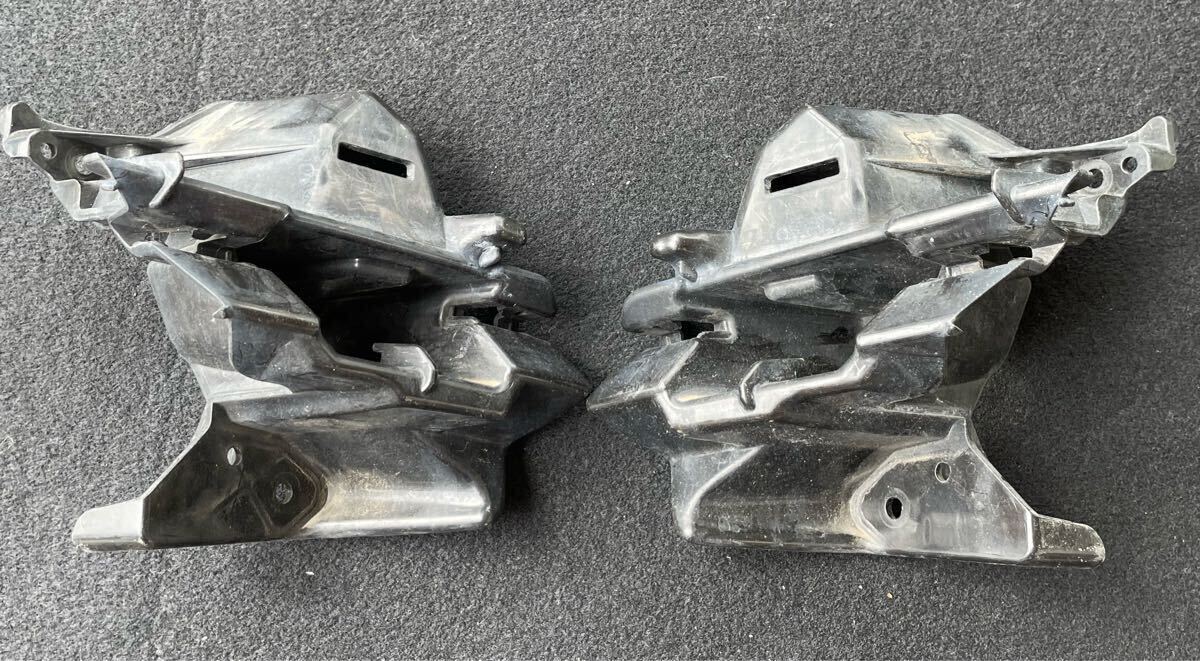 20 ヴェルファイア 前期 ヘッドライト ヘッドランプ ブラケット 左右 トヨタ 純正 バンパー グリル 取付 拍卖