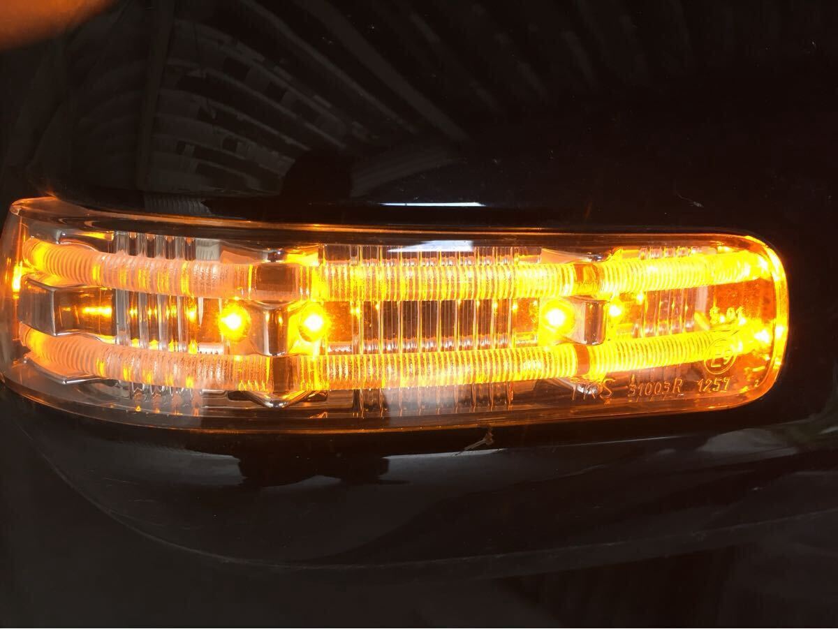 20 アルファード ヴェルファイア LED ドアミラー ウィンカー 左右 セット 社外品 トヨタ 流用 エスティマ ノア ヴォクシー 等拍卖