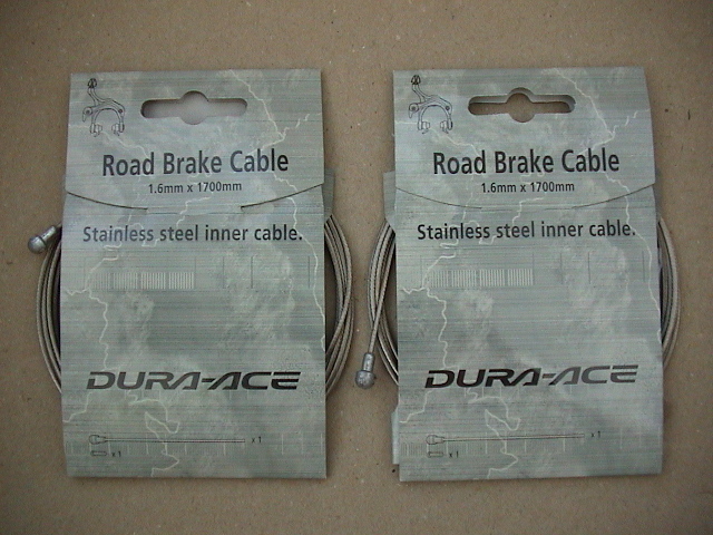 シマノ SHIMANO リペアパーツ デュラエース DURA-ACE ステンレス ブレーキインナーケーブル 2個セット Y800983000拍卖