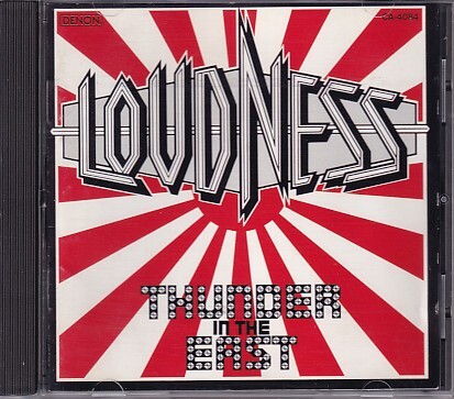 CD LOUDNESS THUNDER IN THE EAST ラウドネス拍卖