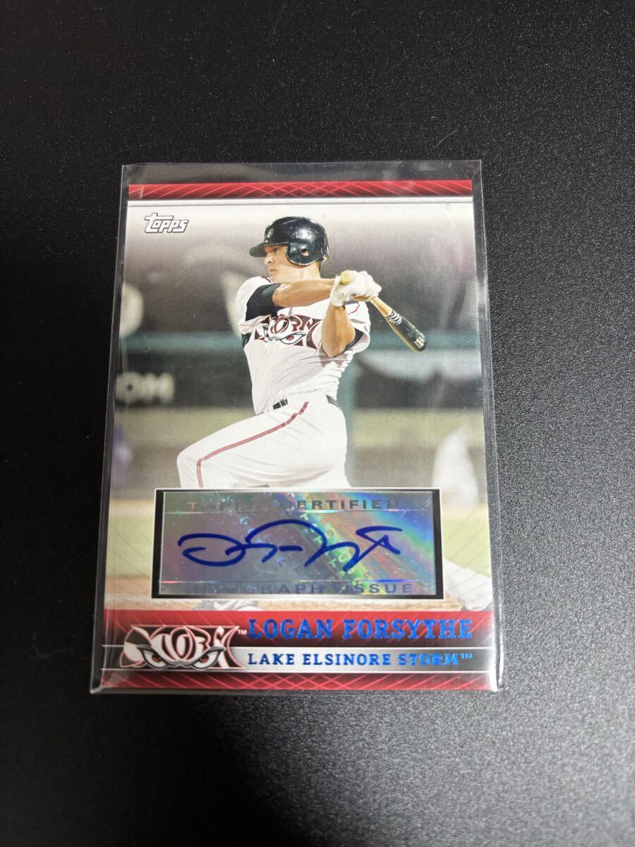 LOGAN FORSYTHE /199 直筆サインカード auto 検 Topps BOWMAN crome stadium BBM epoch signature autograph DUNRUSS archives拍卖