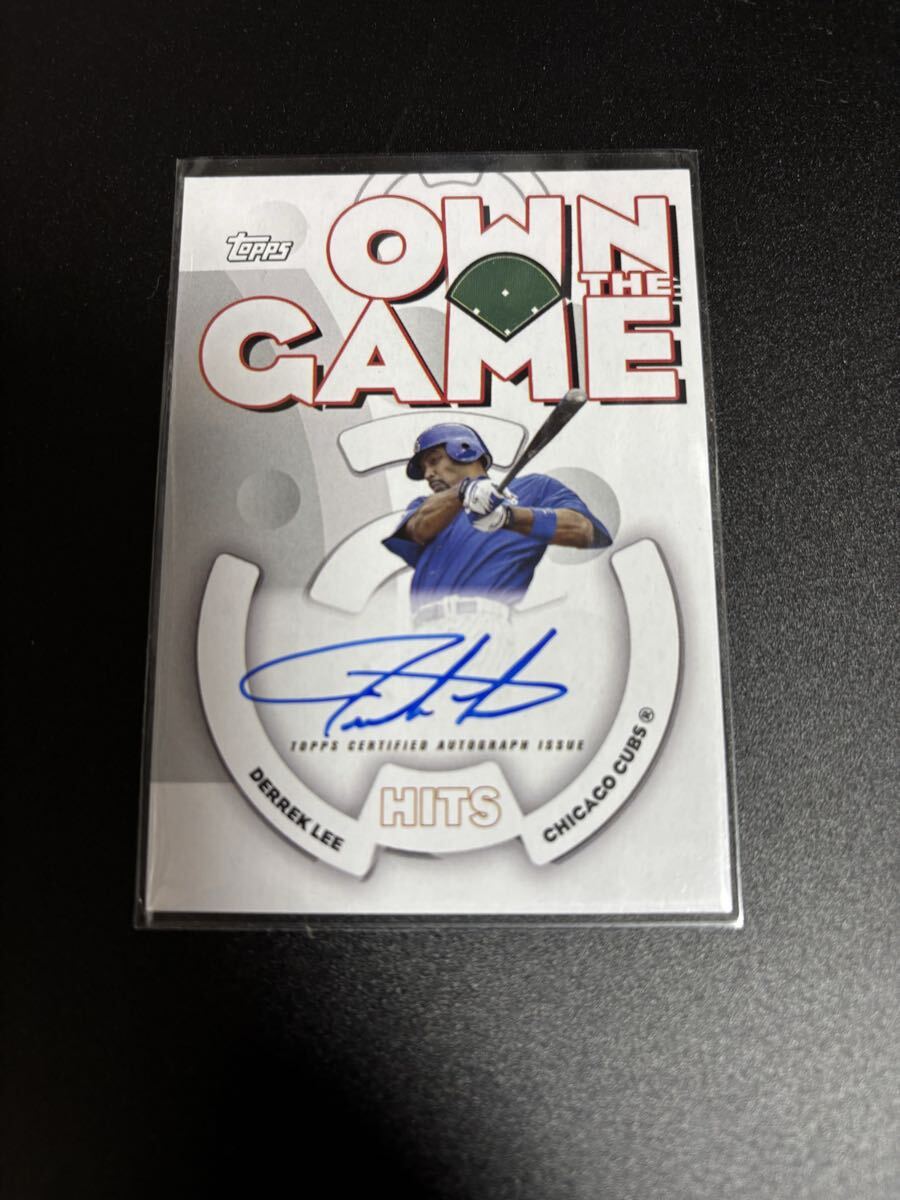 DERREK LEE 直筆サインカード auto 検 Topps BOWMAN crome stadium BBM epoch signature autograph DUNRUSS archives cubs拍卖