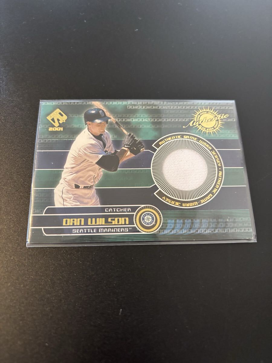 DAN WILSON bat card mariners 検 Topps BOWMAN crome stadium BBM epoch signature autograph DUNRUSS archives メモラビリア拍卖