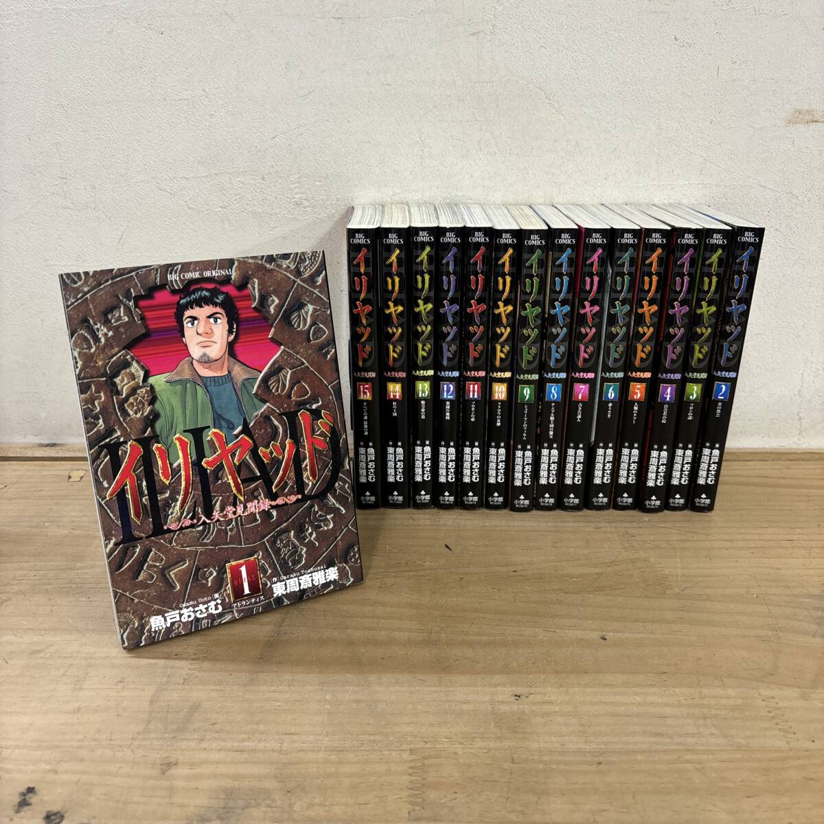 I25♪『イリヤッド~入矢堂見聞録~』全15巻 完結 まとめ売り 漫画 マンガ 考古学ミステリー サスペンス 幻の文明 アトランティス 251014拍卖