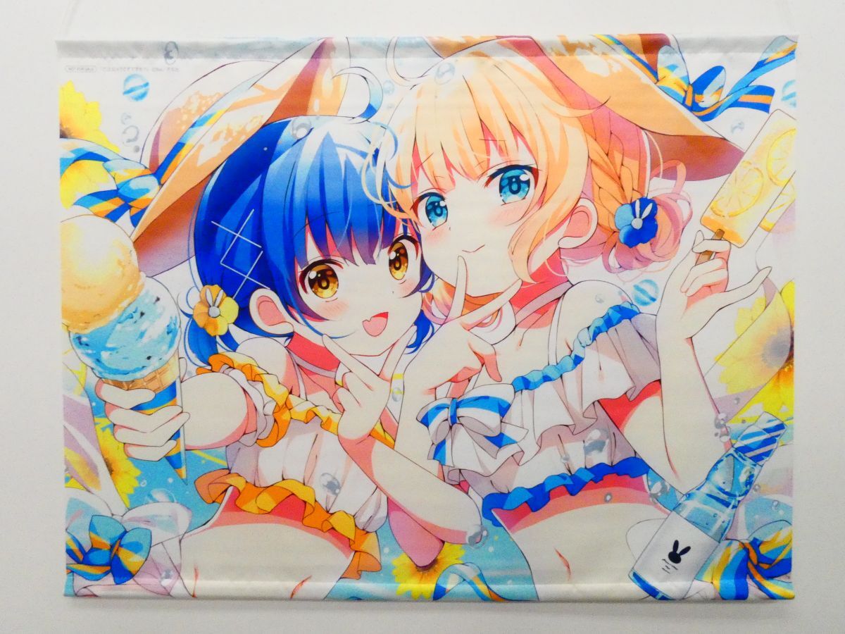 LGf7/ご注文はうさぎですか? ゲーマーズ夏の本まつり2023 ポイント交換景品 40P 受注生産 マヤ&シャロ B2タペストリー拍卖