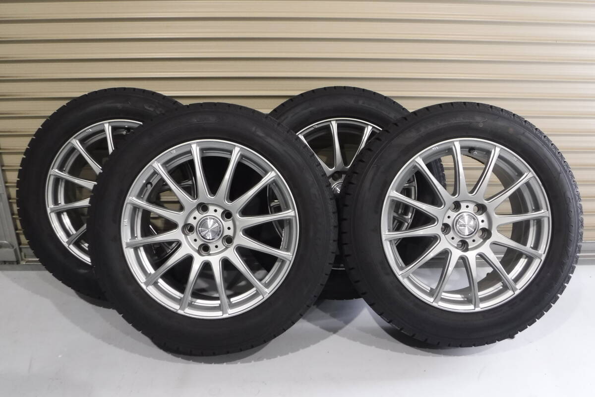 CH-R カローラクロスなど 17インチアルミ付きスタッドレスタイヤ バリ山 ②拍卖