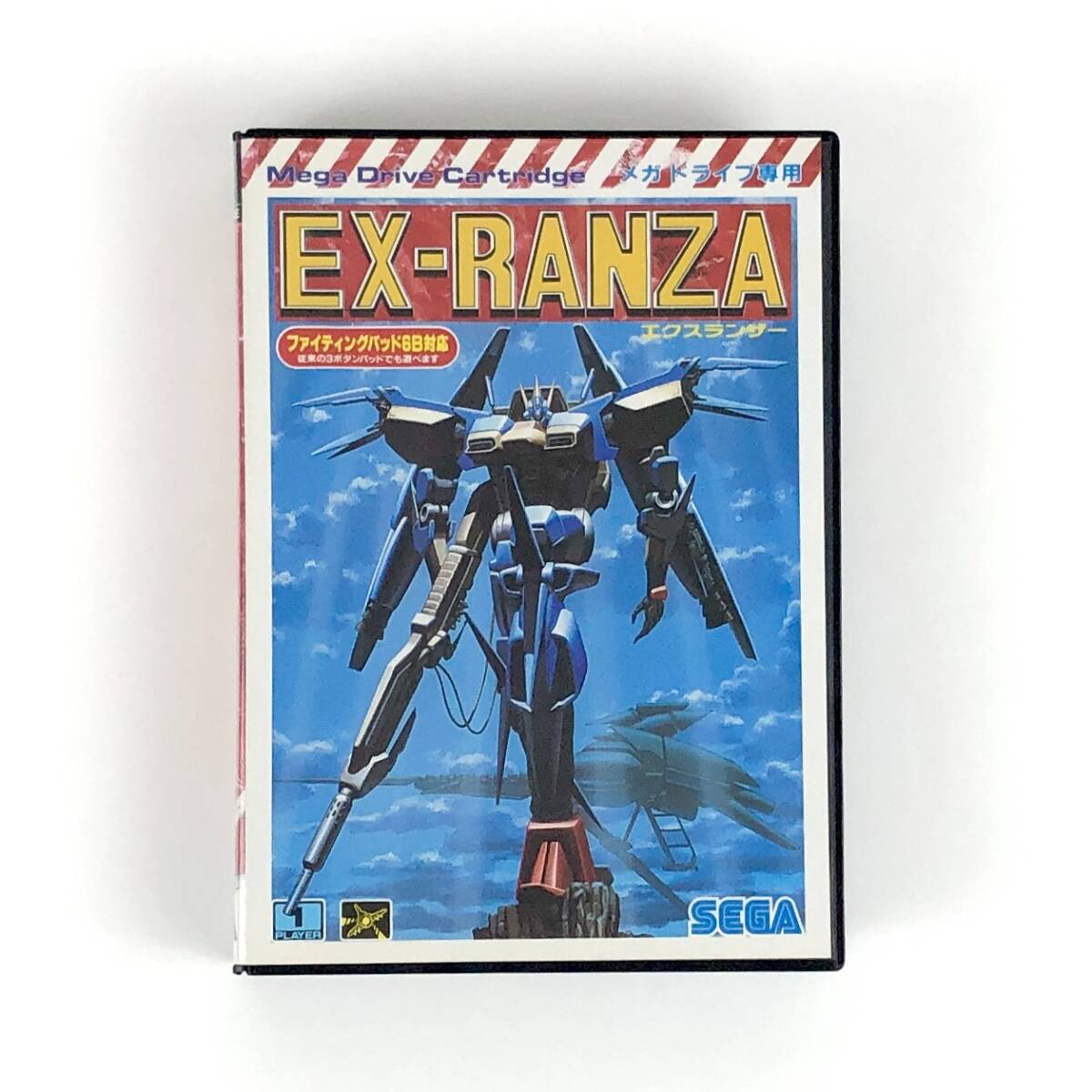 【送料無料】 セガ メガドライブ エクスランザー 箱説付き 動作確認済み Sega Mega Drive EX-RANZA / Ranger X CIB Tested拍卖