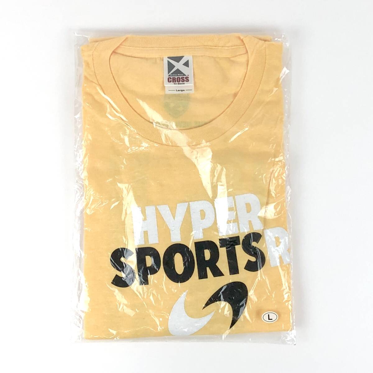 【送料無料・未開封品】 コナミ 販促 ロゴ Tシャツ ハイパースポーツR / HYPER SPORTS R 半袖 Lサイズ拍卖