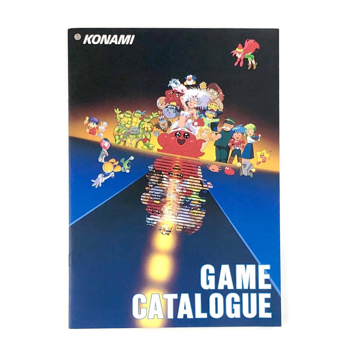 【送料無料】 コナミ ゲームカタログ A4サイズ 冊子 痛みあり 90年代 当時物 【スーパーファミコン、ファミコン他】 Konami Game Catalogue拍卖