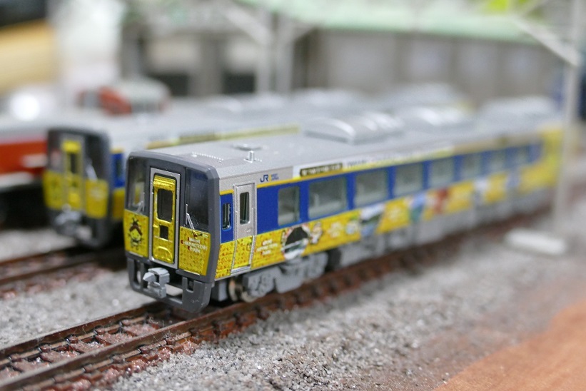 【いわみキャラクタートレイン】キハ187 2両 ラッピング車両 スーパーおき スーパーまつかぜ TOMIX 1013-2拍卖