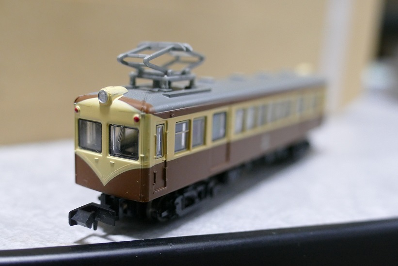 富井電鉄モハ2001 ツートンカラー 鉄コレ 動力付き 動作確認済み トミーテック鉄道コレクション 湘南型 1103拍卖