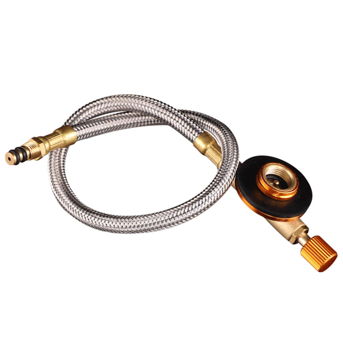 アウトドアストーブのバルブ ガスストーブのフラットガスバルブ接続管 フラットガス缶の制御バルブ フラットガス缶のスイッチ ;J1061;拍卖