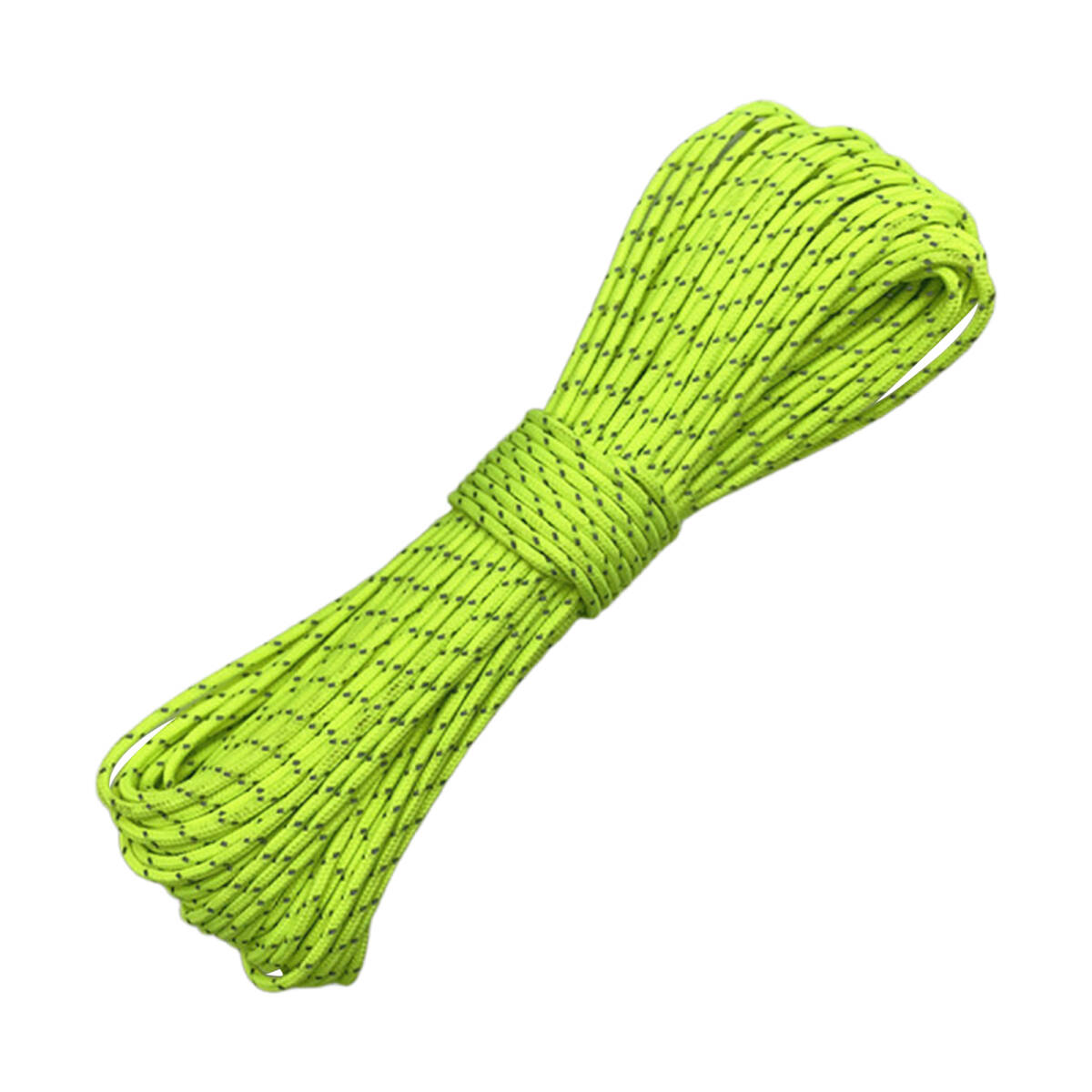 テントロープ パラコード テント テント用 高強度 ポリエステル製 アウトドア キャンプ 登山 防風 収納簡単 蛍光ロープ 20m (1.8mm);J3388;拍卖