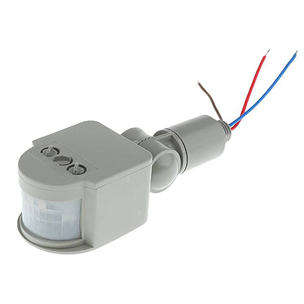 PIR人体赤外線センサー 投光器センサー PIRセンサー 赤外線センサースイッチ(グレー);J986;拍卖