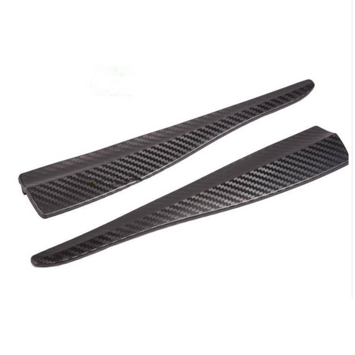 バンパープロテクター バンパーガード フロントスポイラー 汎用 カナード 傷ガード コーナーガード 車傷防止 簡単設置 2個セット;J550;拍卖