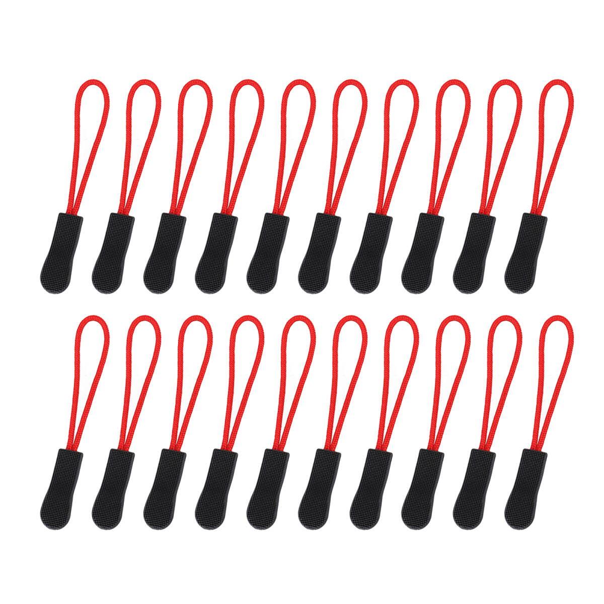 【20本セット】ファスナー スライダー ジッパープル ファスナー 引き手 ファスナーチャーム チャック 楽々 開閉 取り付け簡単;J843-2ps;拍卖