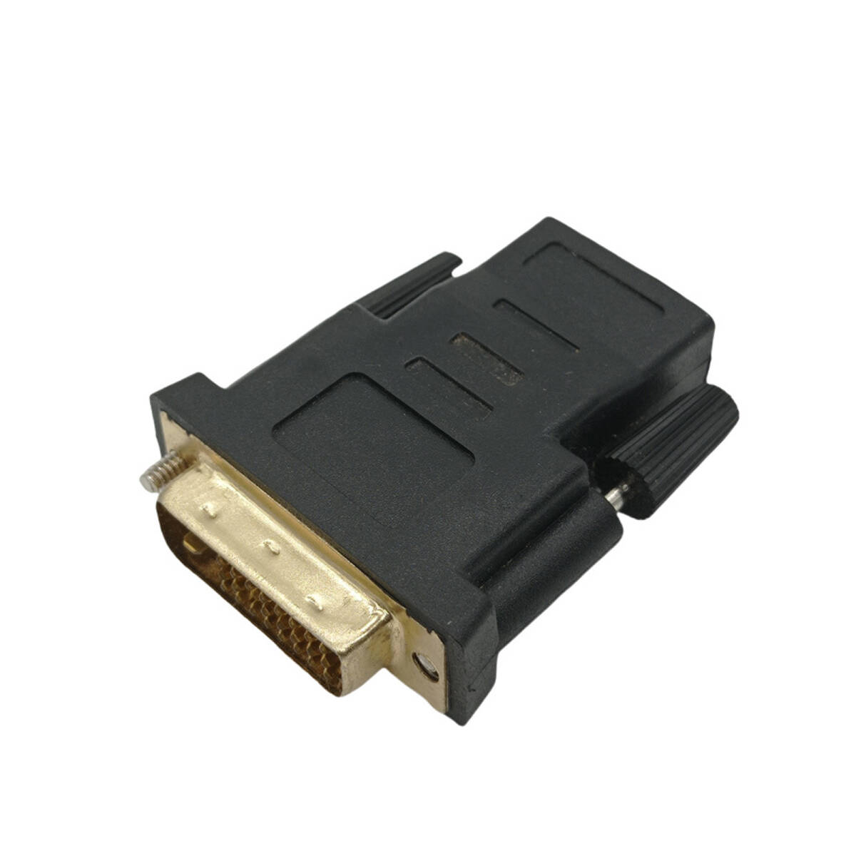 HDMIアダプター ハイビジョンアダプター HDMIメス to DVI(24+1)オス 双方向伝送 ビデオ変換プラグ パソコン テレビ対応 1個 ;J4309;拍卖