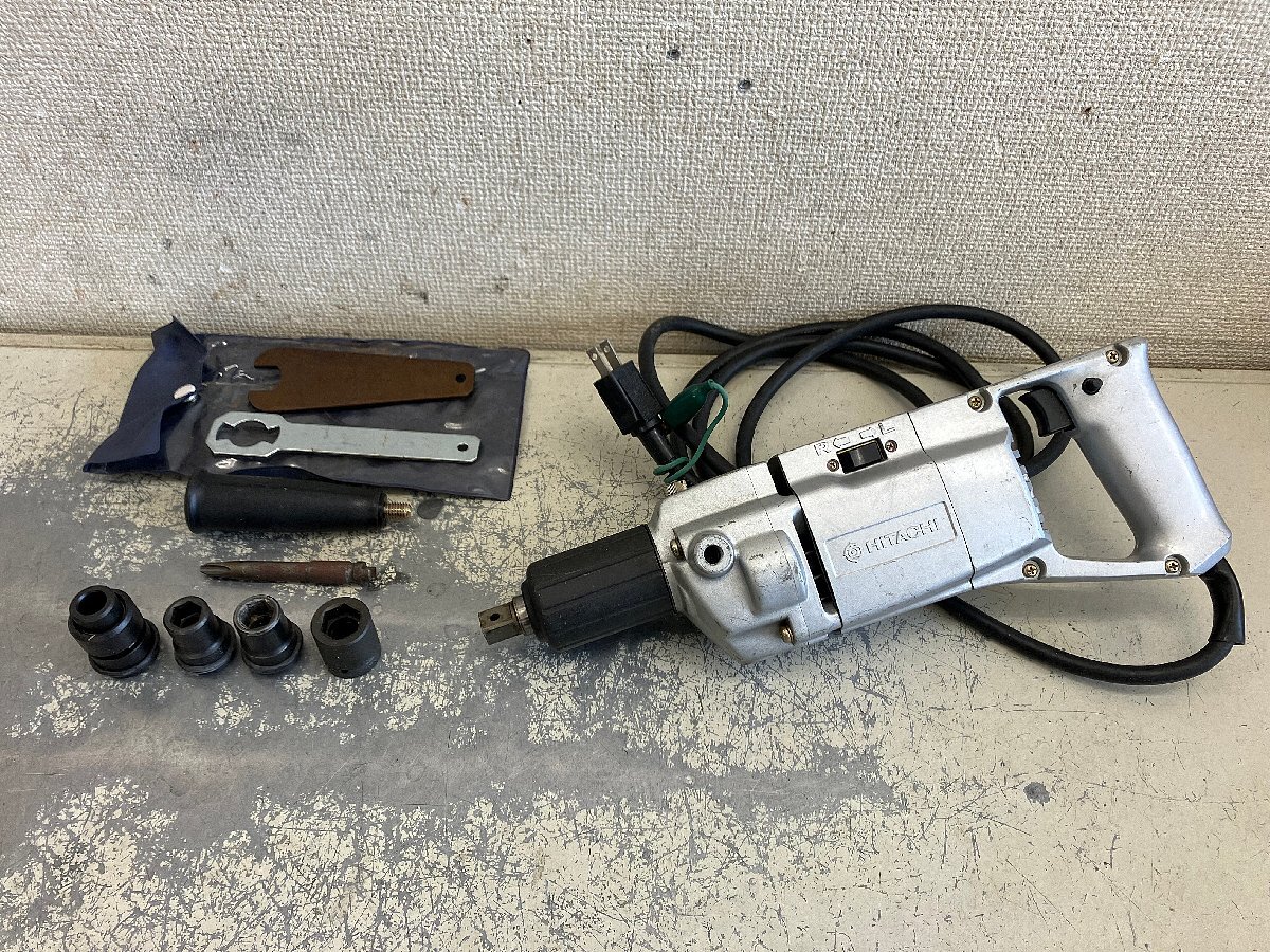 ★中古美品★日立工機 10mmナットランナ WN10 本体 付属品あり 100V 50/60Hz 330W 電動トルクレンチ ネジ締め HiKOKI ハイコーキ)岡b拍卖