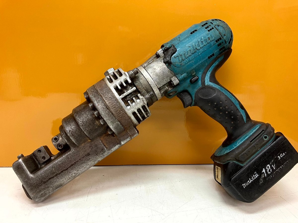☆中古☆小倉 オグラ/マキタ 充電式コードレス鉄筋カッター HCC-16DF 本体・バッテリーのみ 充電器なし 鉄筋切断 加工 (岡a拍卖