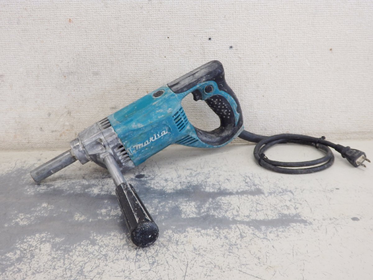 ★中古★makita マキタ かくはん機 UT1305 ミキサー 撹拌機 コード式 羽根・軸無し 電動工具 本体のみ 動作確認済み)岡C拍卖
