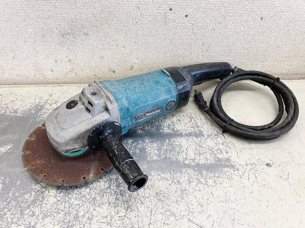 ★中古★マキタ makita 180mmディスクグラインダ 9047L 本体のみ 100V 50/60Hz 1430W 回転数6600min-1 切断/研磨/研削 電動工具)岡b拍卖
