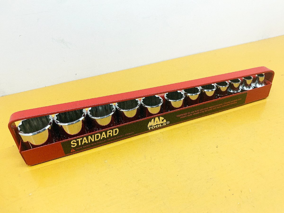 ★中古美品★MAC TOOLS マックツールズ インチスタンダードショートソケット 1/4,5/16,3/8,7/16,1/2,9/16,5/8,11/16,3/4,13/16,7/8,15/16拍卖