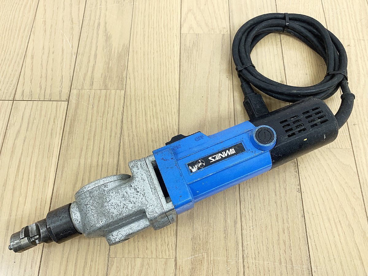 ★中古★サンワ SANWA ダクトカッタ SCH-1600 鋼板/ステンレス/アルミなど 100V 50/60Hz 金属板切断 ニブラ シャー)倉b)倉b拍卖