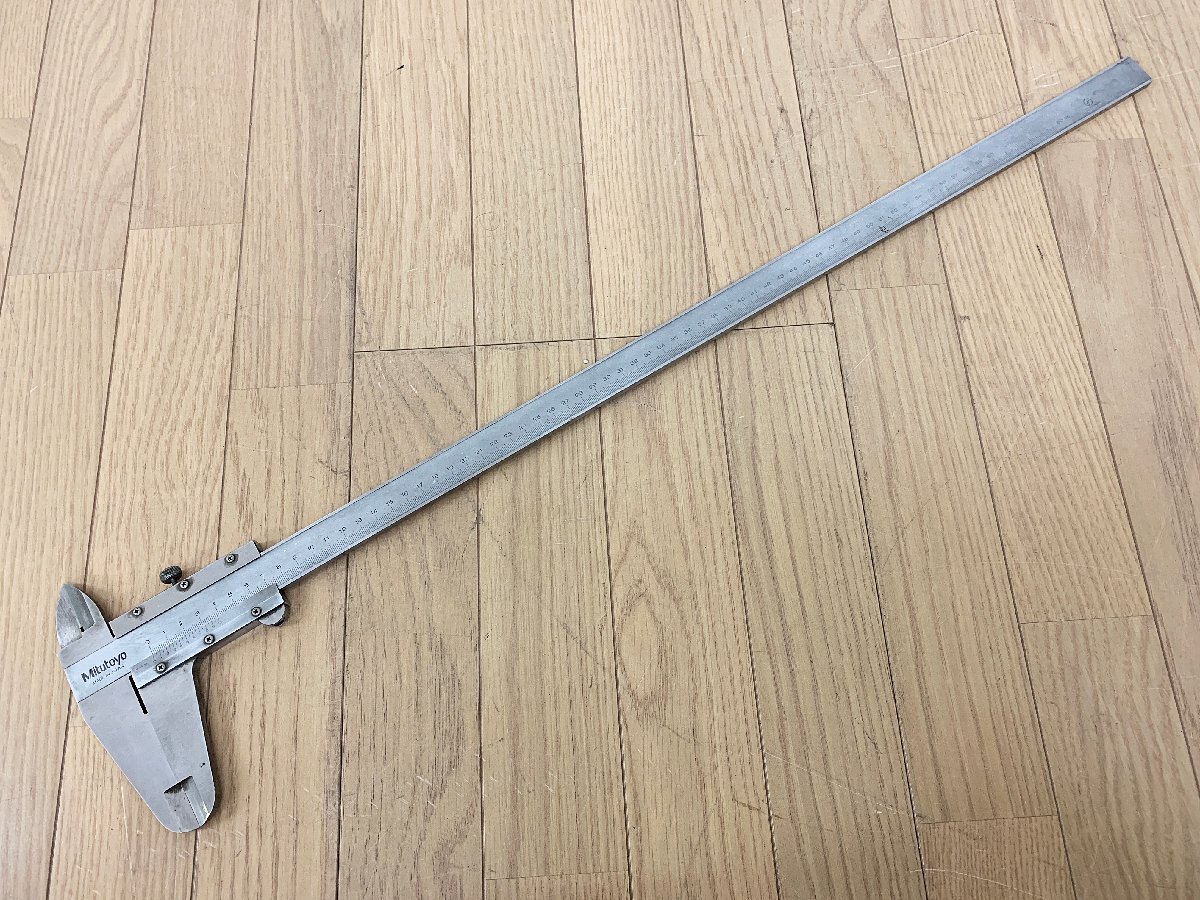 ★中古★ミツトヨ Mitutoyo M形標準ノギス 530-501 N60 測定範囲0~600mm 外側/内側/段差 検査 測定 計測 アナログ)倉b拍卖
