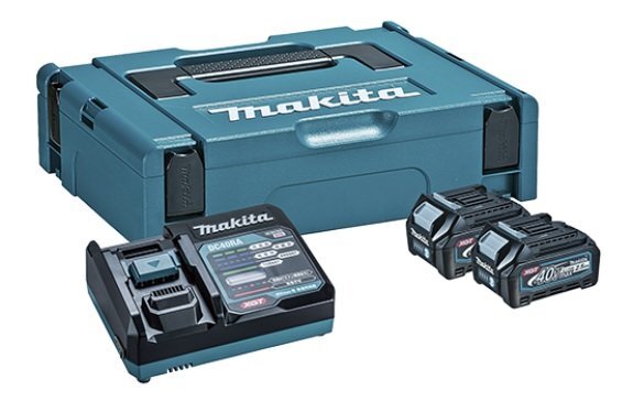☆新品未使用☆マキタ makita パワーソースキット XGT4 DC40RB+BL4025 2個 A-71984 2.5Ah 40Vmax マックパックケース 充電工具 倉a拍卖