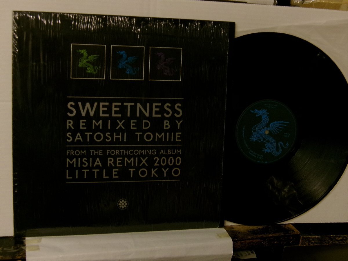 ▲ 12インチ MISIA / SWEETNESS REMIXED BY SATOSHI TOMIIE ミーシャ 2000年 株式会社BMGファンハウス BVJS-29909 ◇r71012拍卖
