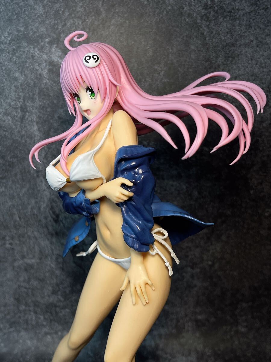 ダークネス ララ・サタリン・デビルーク/リペイント【キャストオフ】フィギュア/To LOVEる -とらぶる-(金色の闇)高27cm、水着拍卖